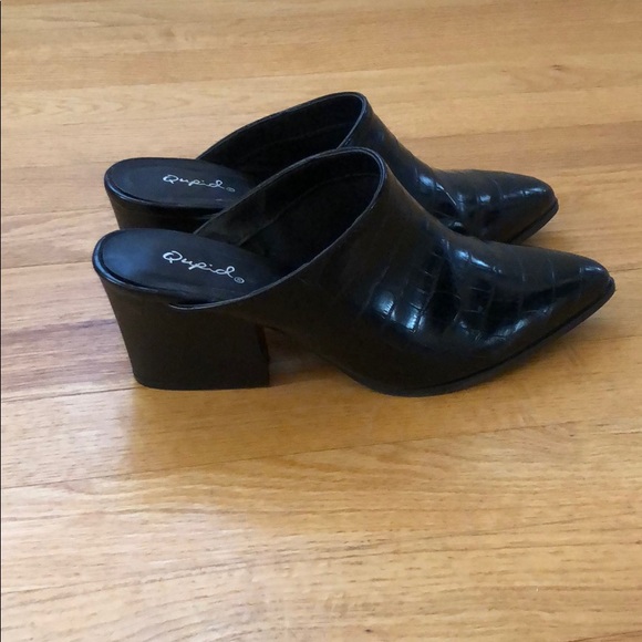 Black Mules size 6.5 - Picture 5 of 7